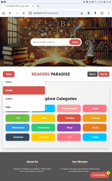 Mobile App UI